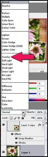 Blend Modes - Overlay