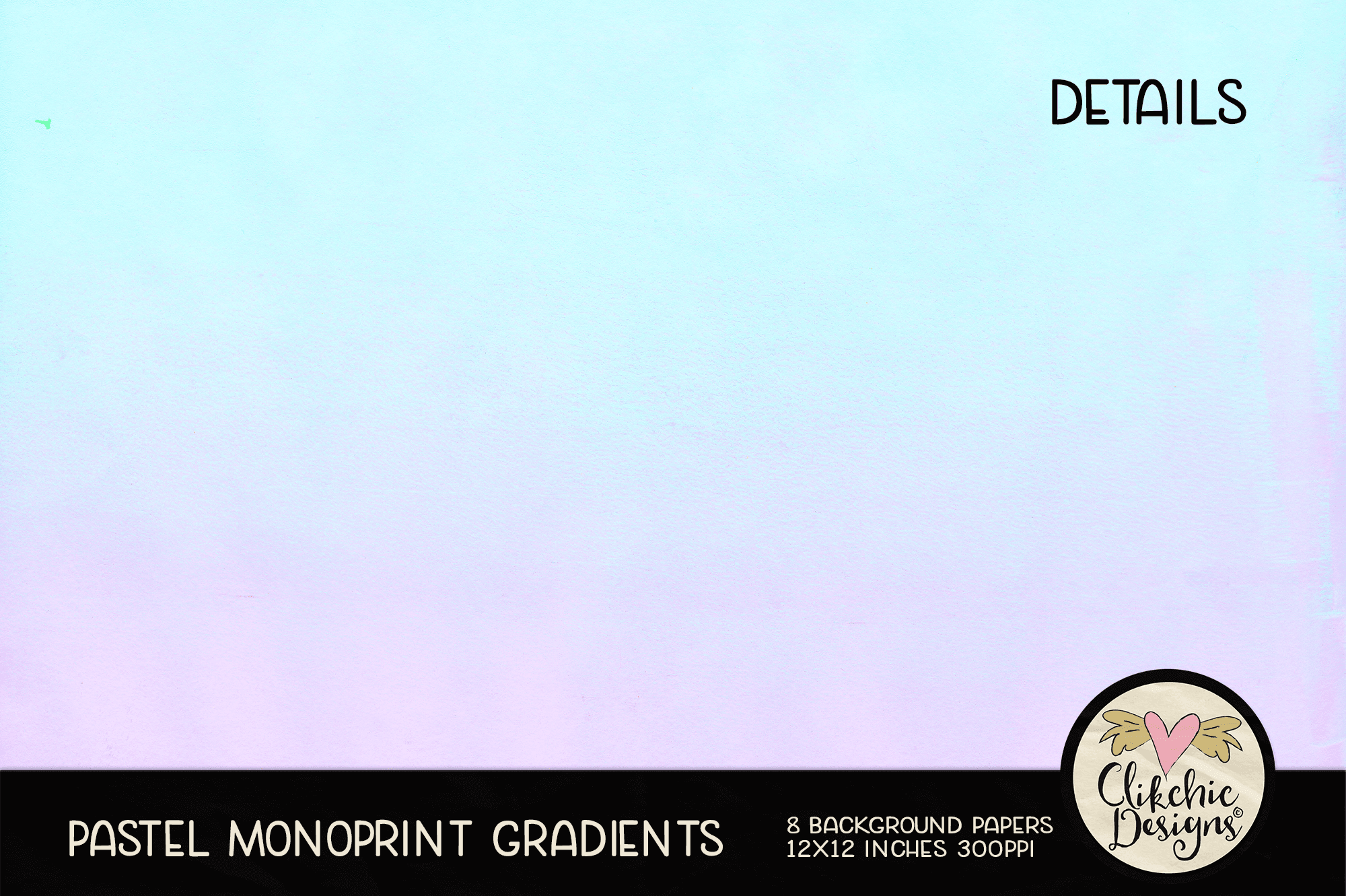 Pastel Monoprint Gradients Background Texture Papers