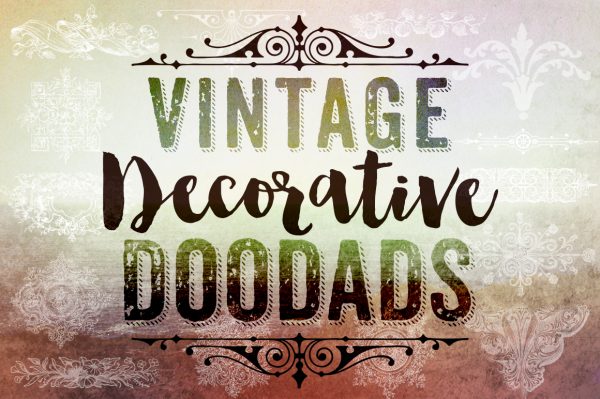 Vintage Decorative Doodads Photoshop Brushes