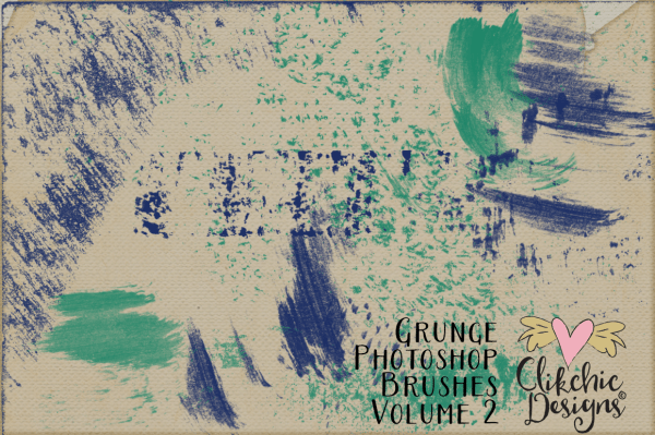 Grunge Photoshop Brushes Volume 2