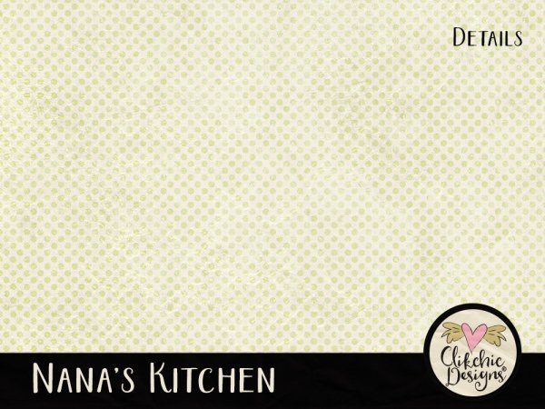 Nanas Kitchen Digital Scrapbook Paper Pack