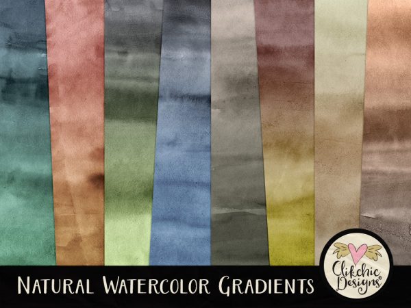 Natural Watercolor Gradients