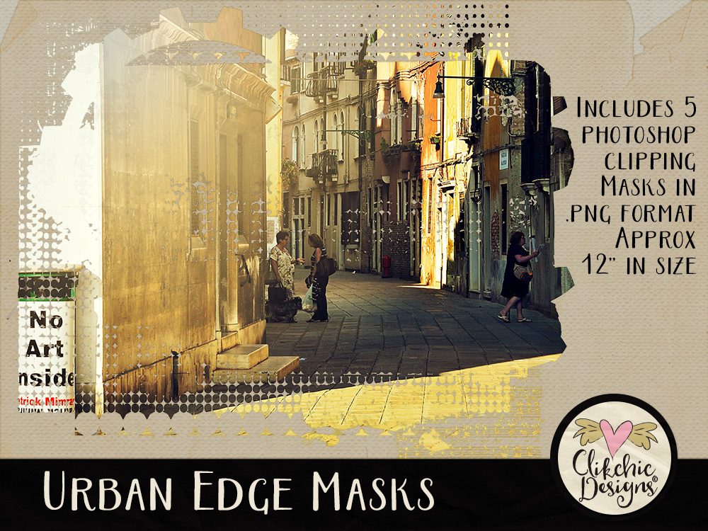 Urban Edge Photoshop Clipping Masks