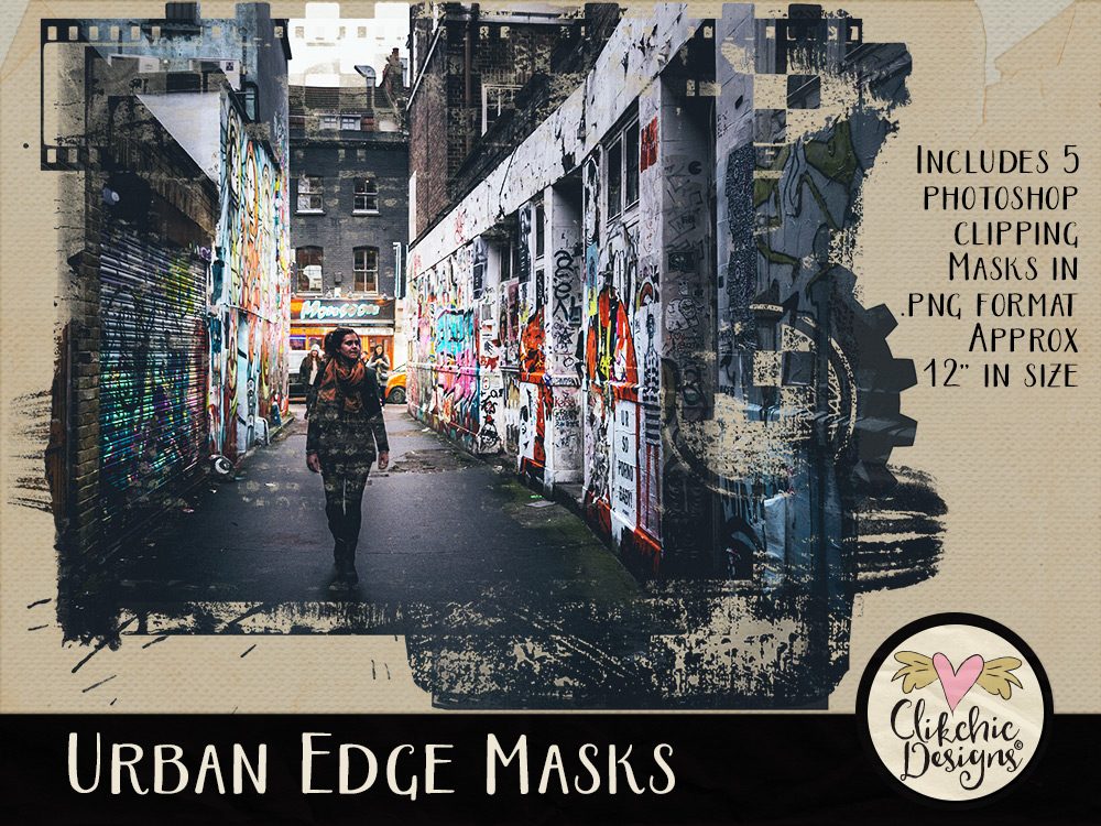 Urban Edge Photoshop Clipping Masks