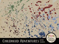 Childhood Adventures Glitter Splatters