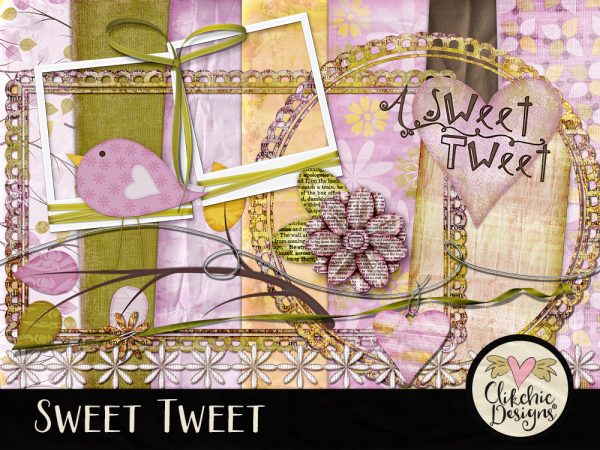 Sweet Tweet Digital Scrapbook Kit