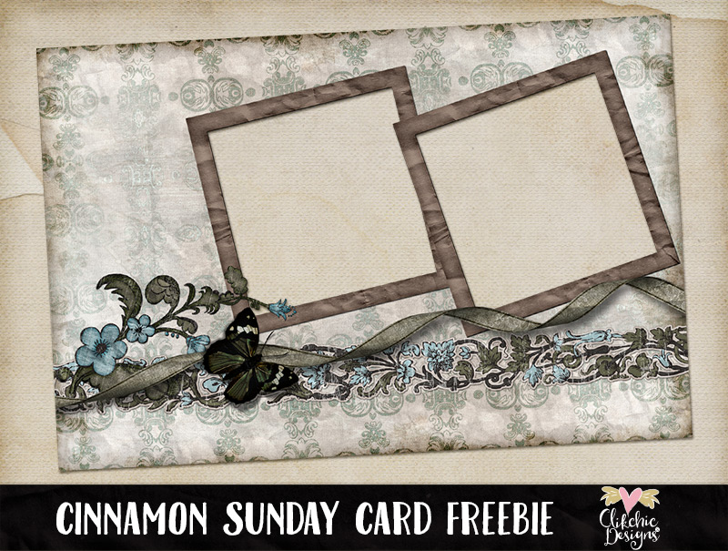 Cinnamon Sunday Quick Page Freebie by Clikchic Designs