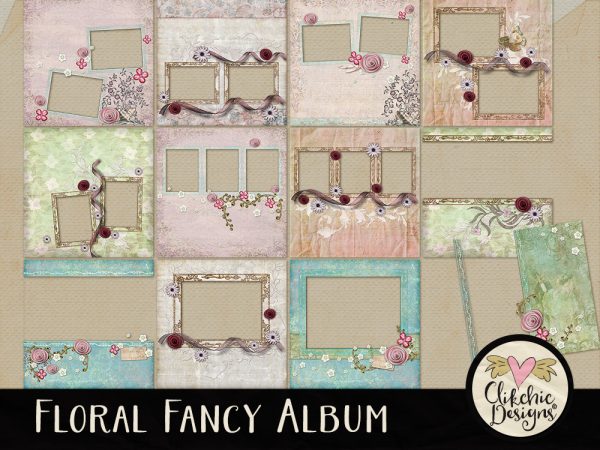 Floral Fancy Quick Page Album