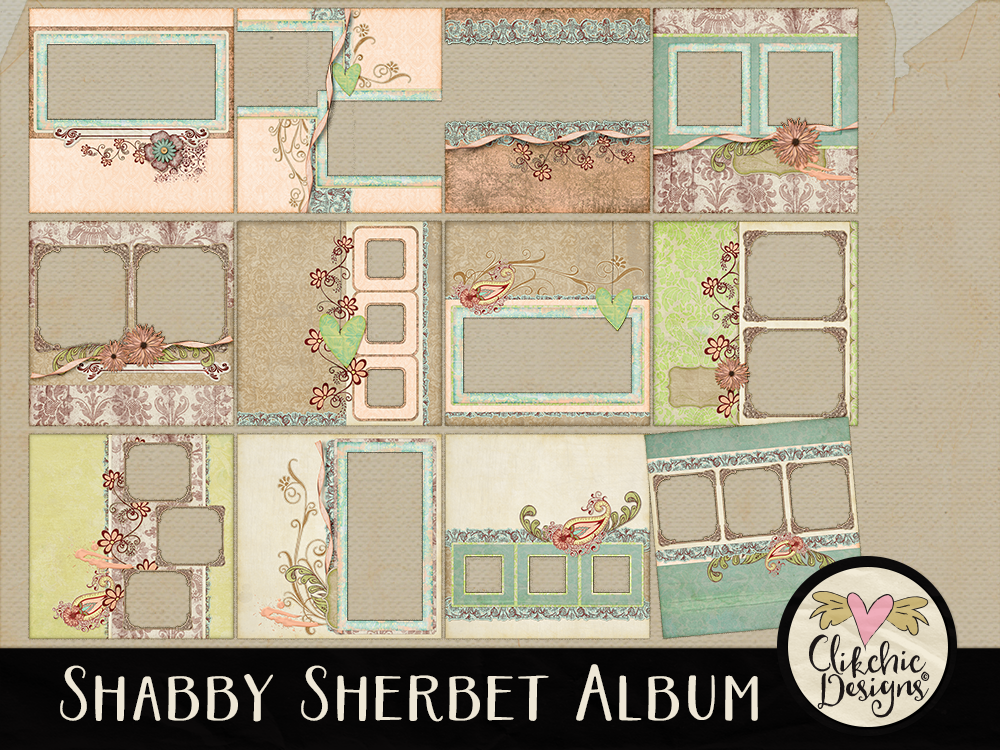 Shabby Sherbet Quick Page Album