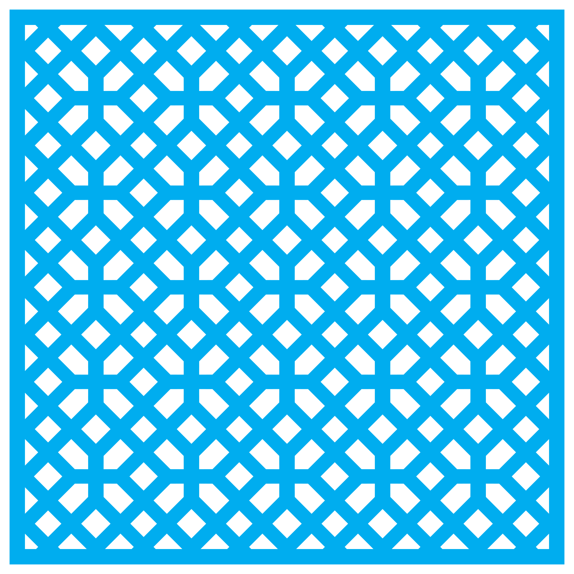 Geometric Decorative Lattice Card Base / Background / Stencil by Clikchic Designs
