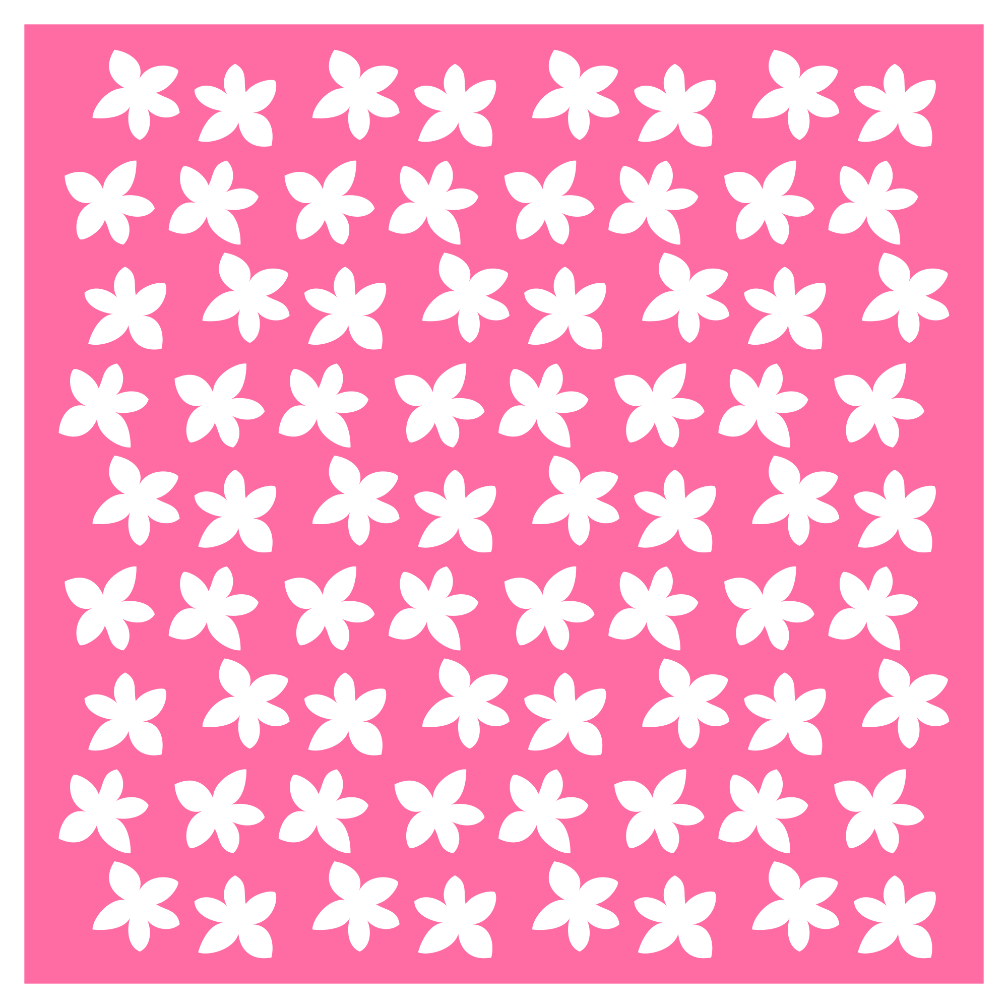 Jasmine Flower Card Base / Background / Stencil by Clikchic Designs