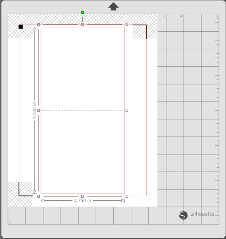 Square Card Base Template Freebie