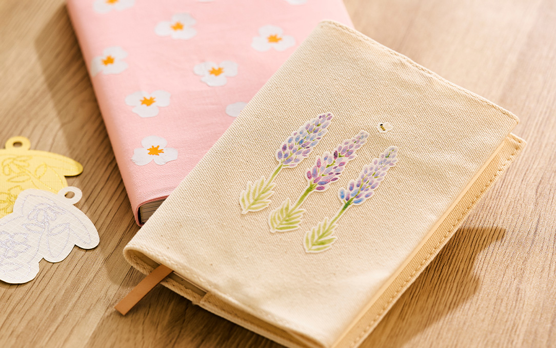 Watercolor Lavender Print and Cut Design by Clikchic Designs ready for sublimation  pressing on the Silhouette cloChé.