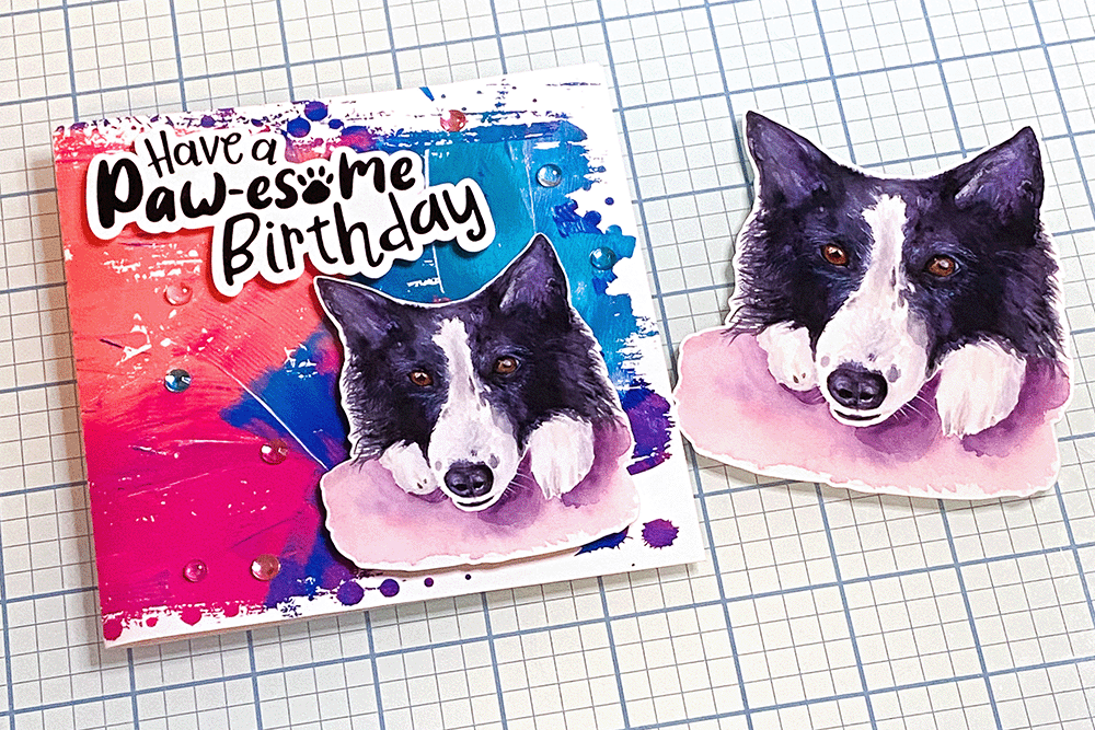 Wish Dog Lovers a Paw-esome Birthday with This Adorable Design