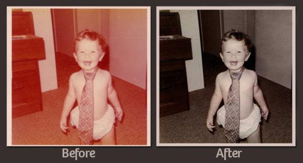 In Tie - Before and After