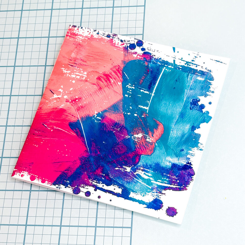 Card base background with splattered grunge framing by Clikchic Designs