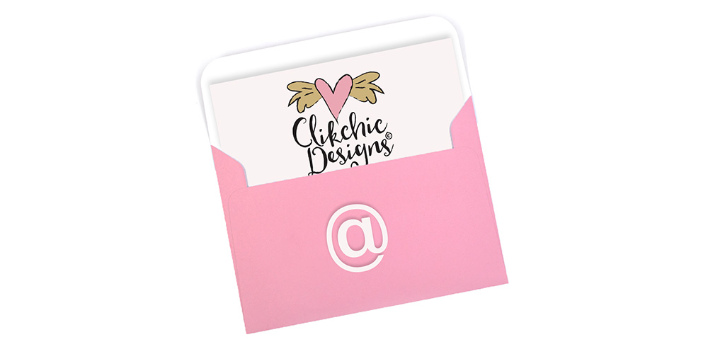 Clikchic Designs Newsletter Subscribe Image