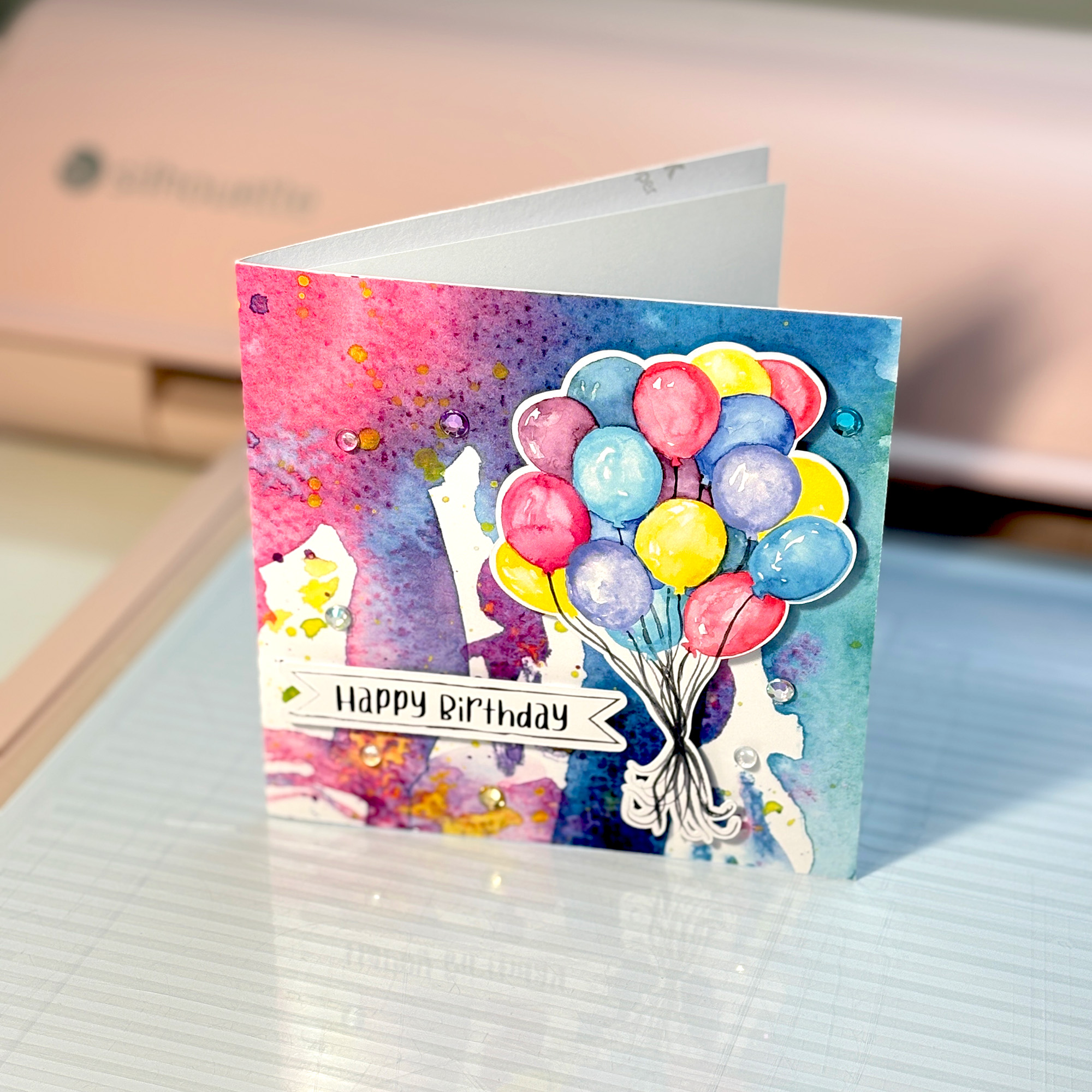 What New Watercolor Balloon SVGs Mean for Your Birthday Cards